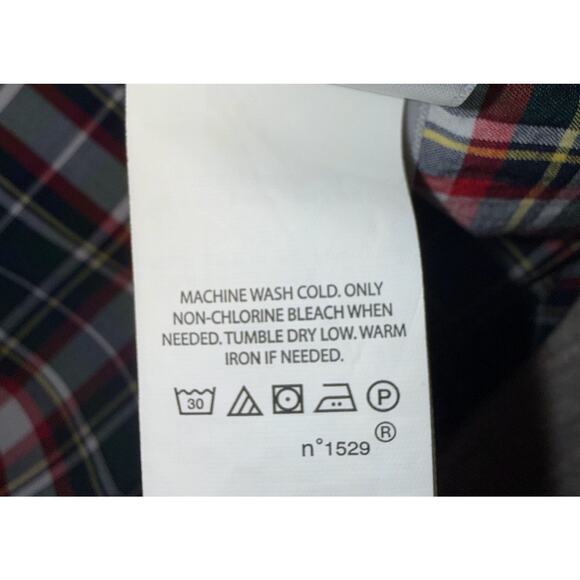 Ralph Lauren Boys XL 18/20 Classic Fit Plaid Button Down Long Sleeve Shirt - Picture 3 of 8